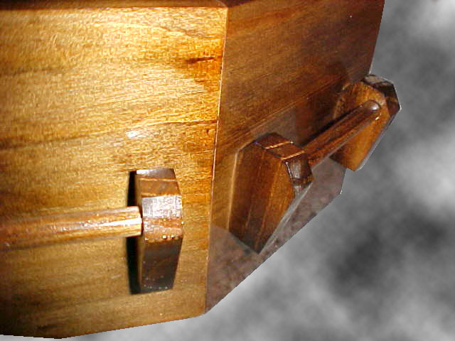 Coffin Cat Bed - Handle Detail