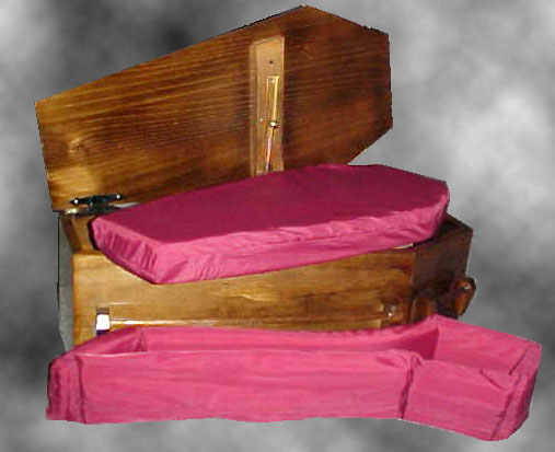 Coffin Cat Bed - Individual Pieces