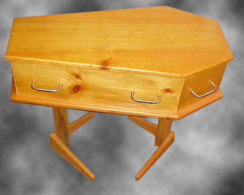 Coffin End Table