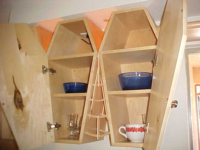 Coffin Cabinets - Interior Detail