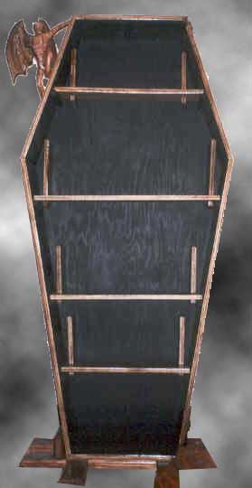 Coffin Bookcase