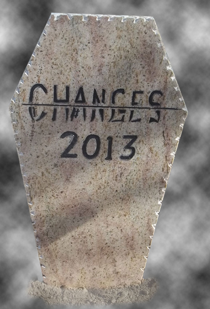 End of the Year 2013 Headstone - Changes