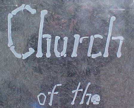 Church of the Coffin Sign