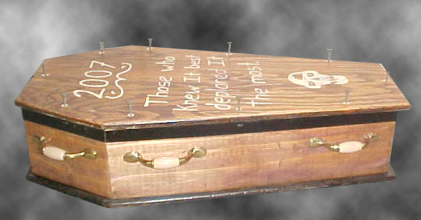 Old Year Coffin 2007