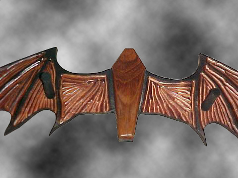 Bat Coffin Hanger