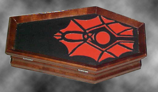 Bat Moon Jewelry Coffin