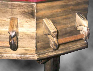 Ebony End Table Coffins