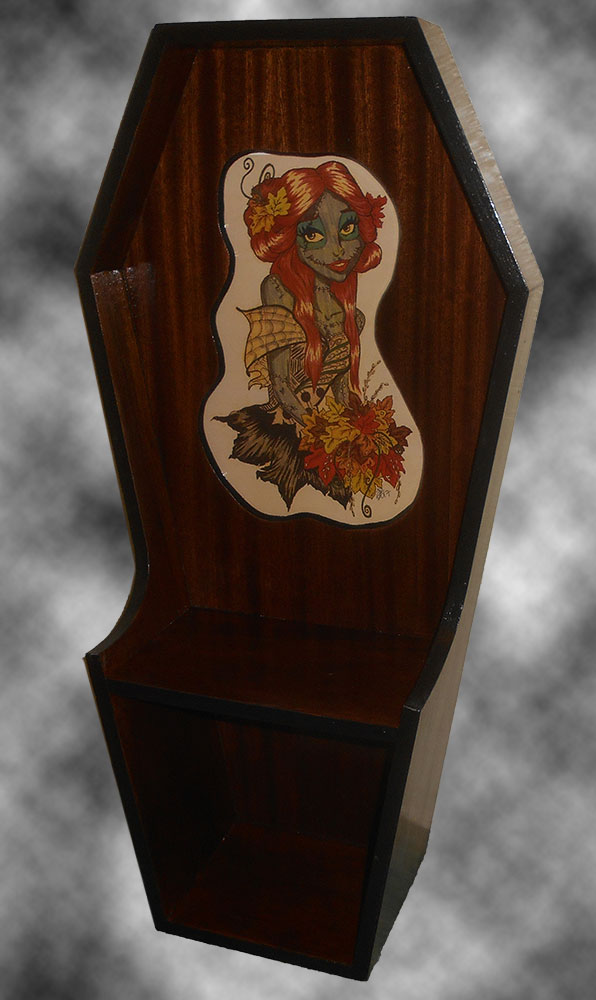 Coffin Collectible Shelf