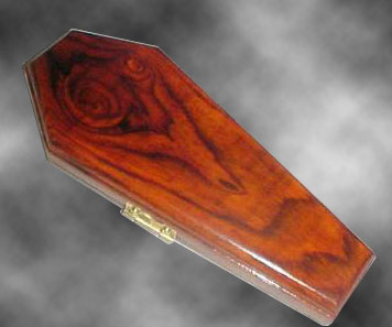 Cocobolo Dart Coffin