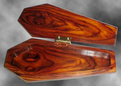 Cocobolo Dart Coffin