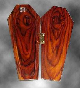 Cocobolo Dart Coffin