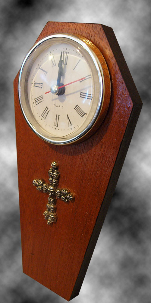 Coffin Desk Clock