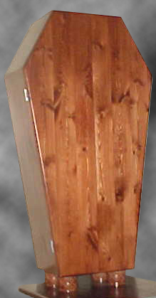 Freestanding DVD Coffin