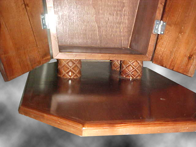 Freestanding DVD Coffin