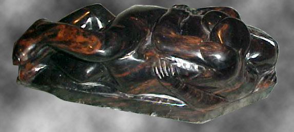 Coffin Embrace Carving