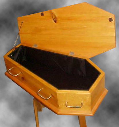 Coffin End Table