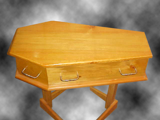 Coffin End Table