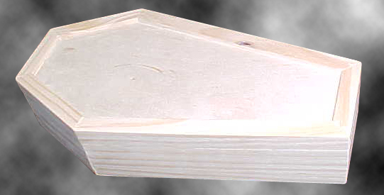 Maple Jewelry Coffin