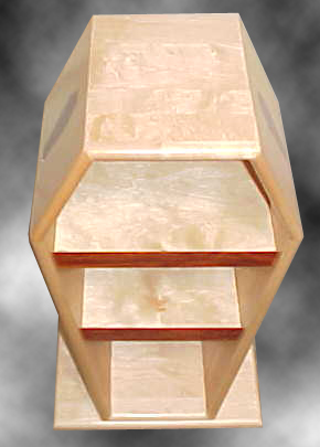 Maple Coffin Shelf