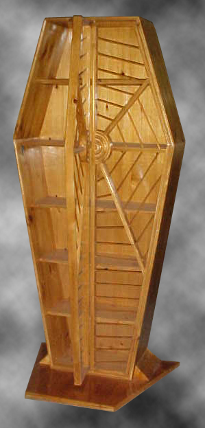 Spider Web Display Coffin