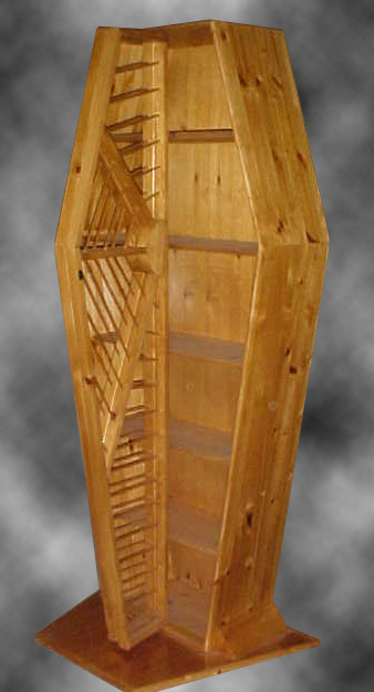 Spider Web Display Coffin