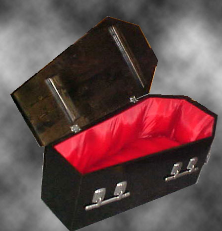 Wedding Keepsake Coffin - Interior