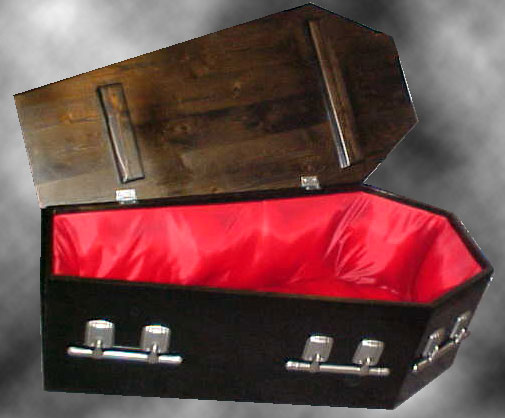 Wedding Keepsake Coffin - Interior