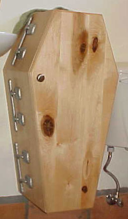 Coffin Bathroom - Storage Coffin