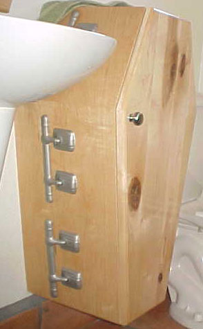 Coffin Bathroom - Storage Coffin Side