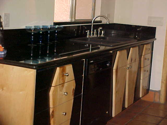 Coffin Kitchen - Sink Side