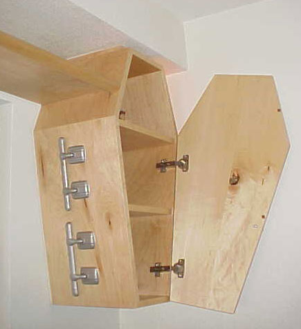 Coffin Cabinet - Open