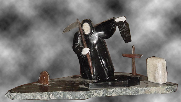 Grim Reaper Sculpture