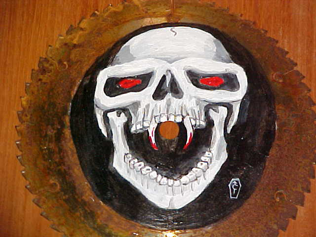 Vampire Skull detail