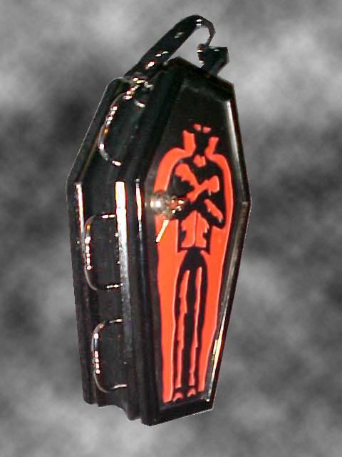 Vampire Coffin Purse - Side View