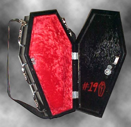 Coffin Purse 19 - The Silver Dragon Purse