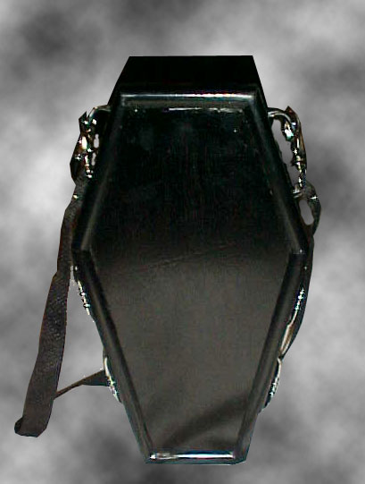 Coffin Purse 19 - The Silver Dragon Purse