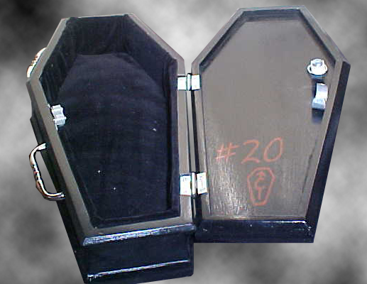 Coffin Purse #20 - The Bats Day Purse